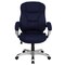 Emma and Oliver High Back Executive Ergonomic Office Chair with Silver Nylon Base and Arms